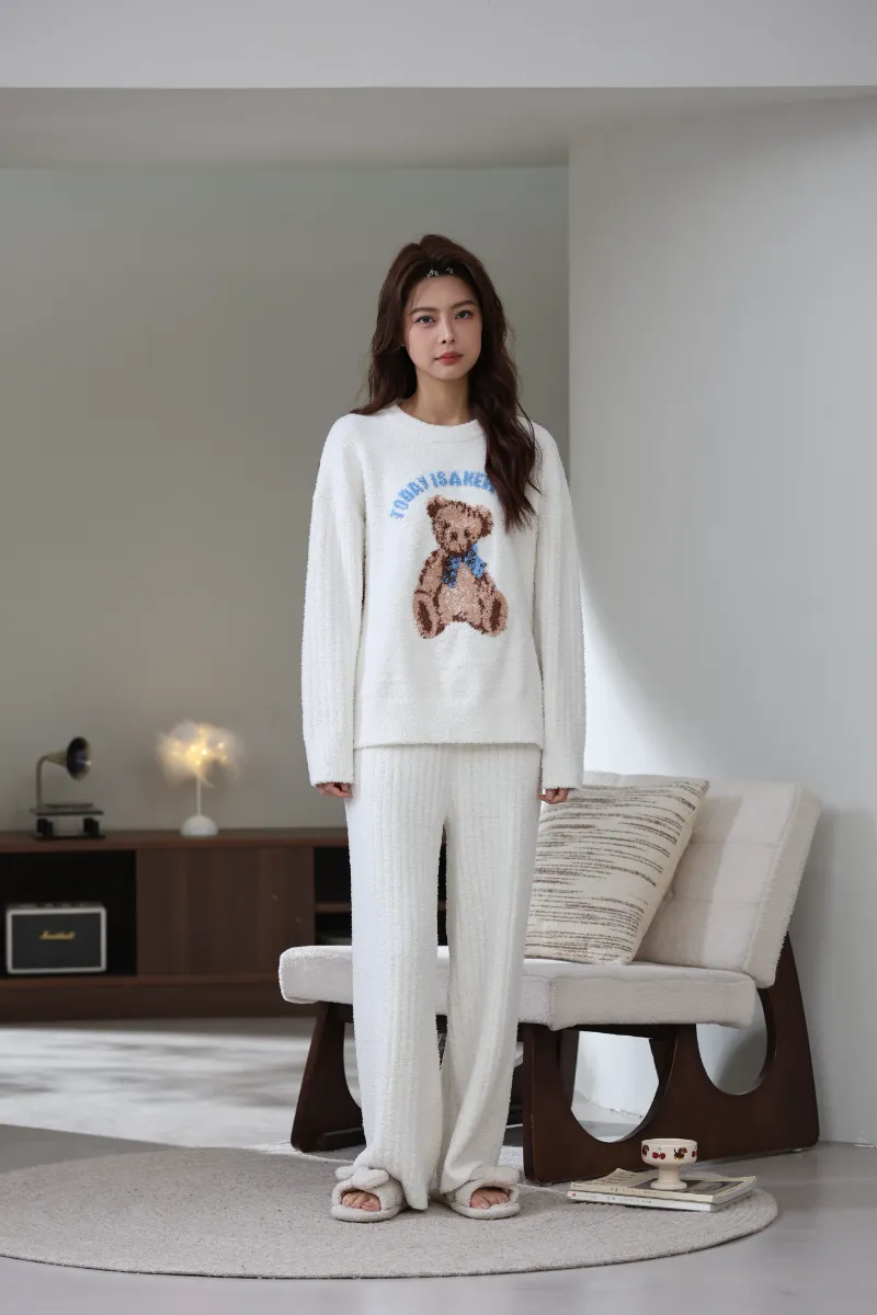 Soft Fleece Homewear Suits for Women